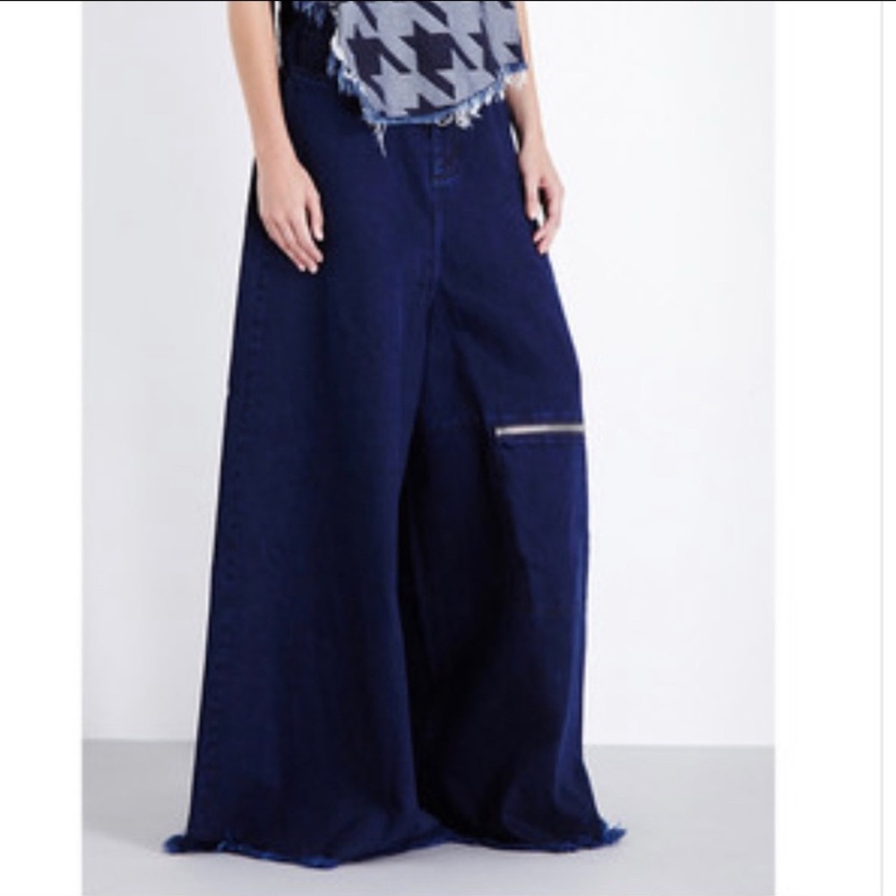 Marques Almeida wide leg jeans